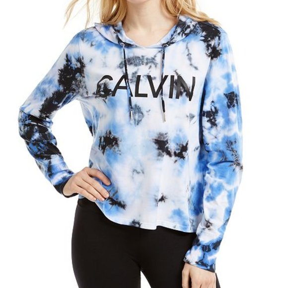 calvin klein performance tie dye top